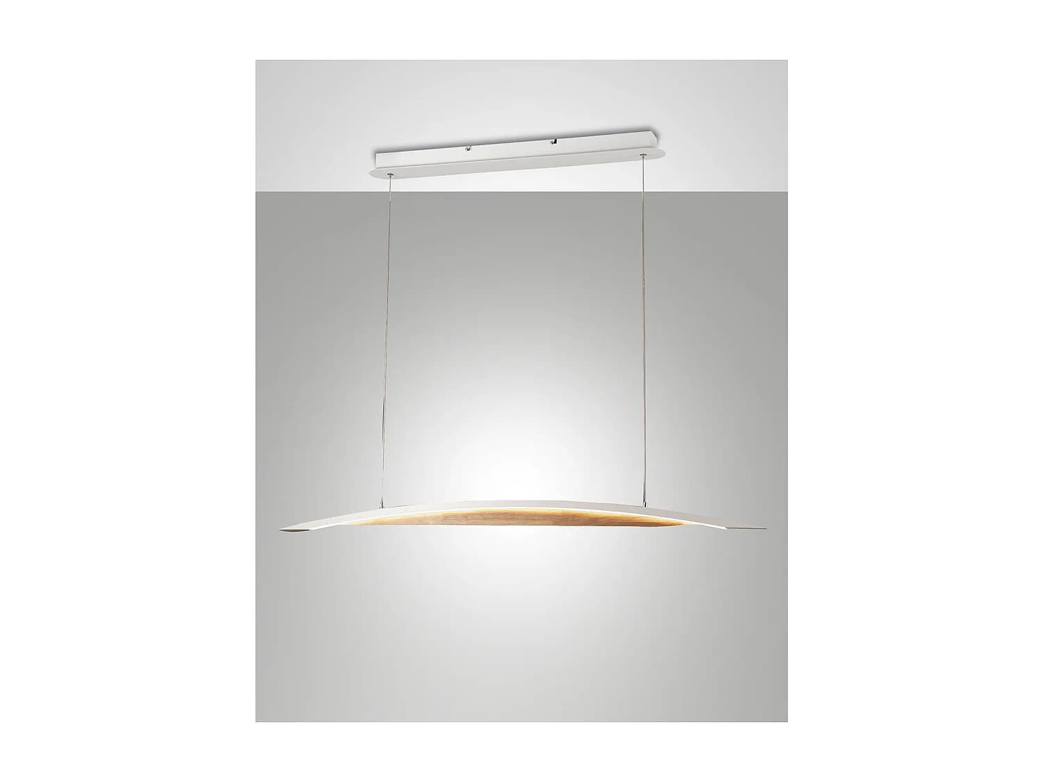 Lustre suspendu LED blanc Cordoba 3697-40-102 Fabas Luce