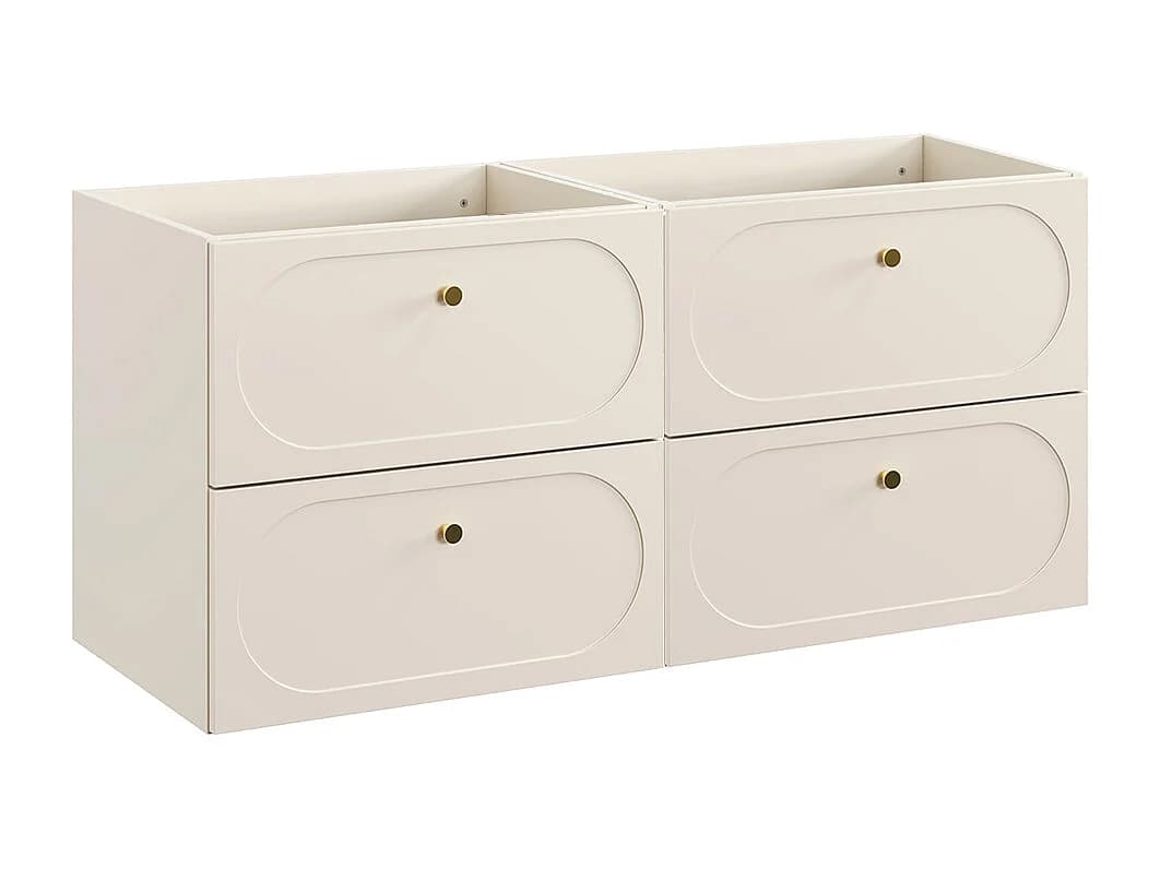 Meuble sous-vasque 120cm Sanae Beige sable