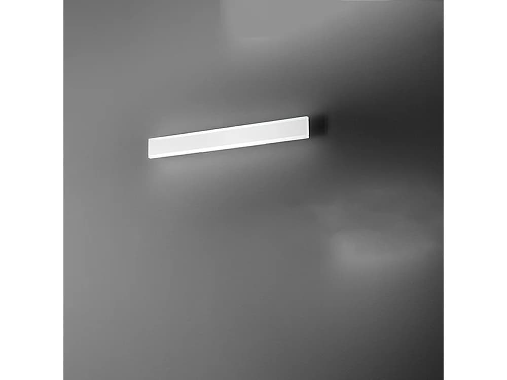 Applique Murale Led En Aluminium Blanc 24W, 1920Lm Avec Système Cct Sélecteur De Température De Couleur Intégré Et Diffuseur Satiné - Perenz