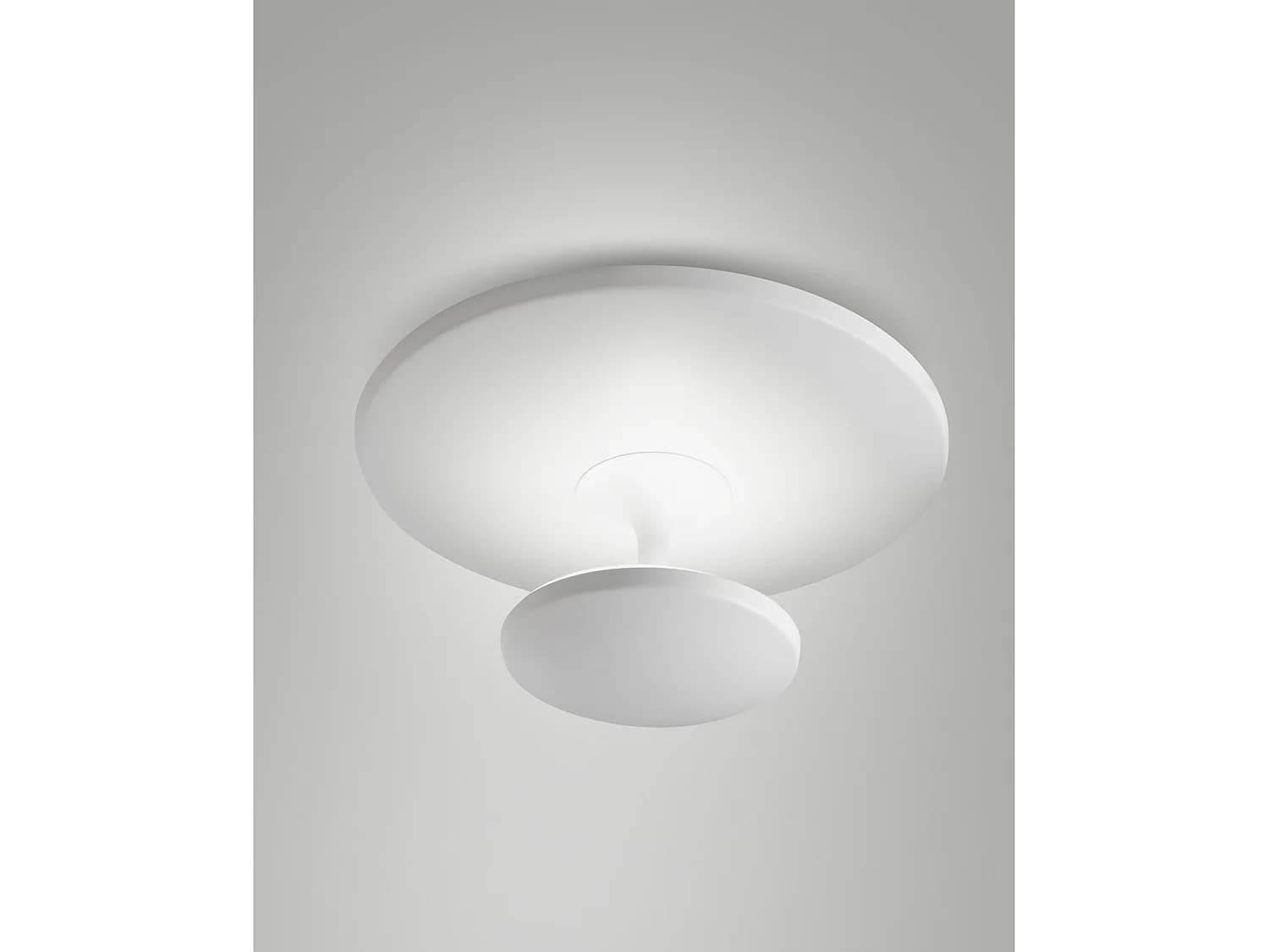 Plafonnier Led Conrad 36 W 4200 Lm 3000 K, Dimmable, Structure En Métal Et Méthacrylate, Ip20, Classe 1, Blanc - Conrad