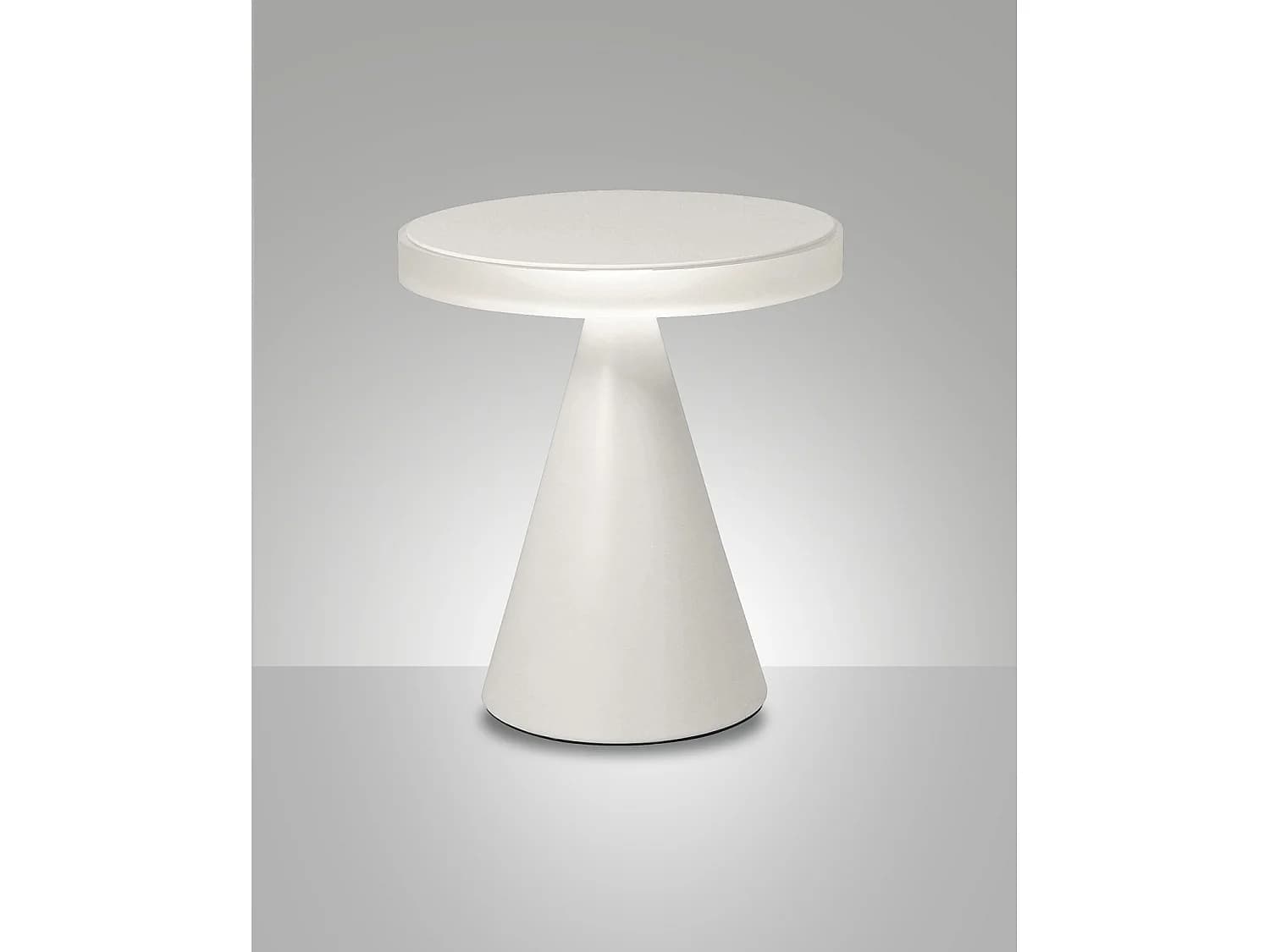 Lampe De Table Led Neutre 12 W 1260 Lm 3000 K, Structure En Métal Et Méthacrylate, Blanc, Ip20 - Éclairage Intérieur Élégant Et Moderne