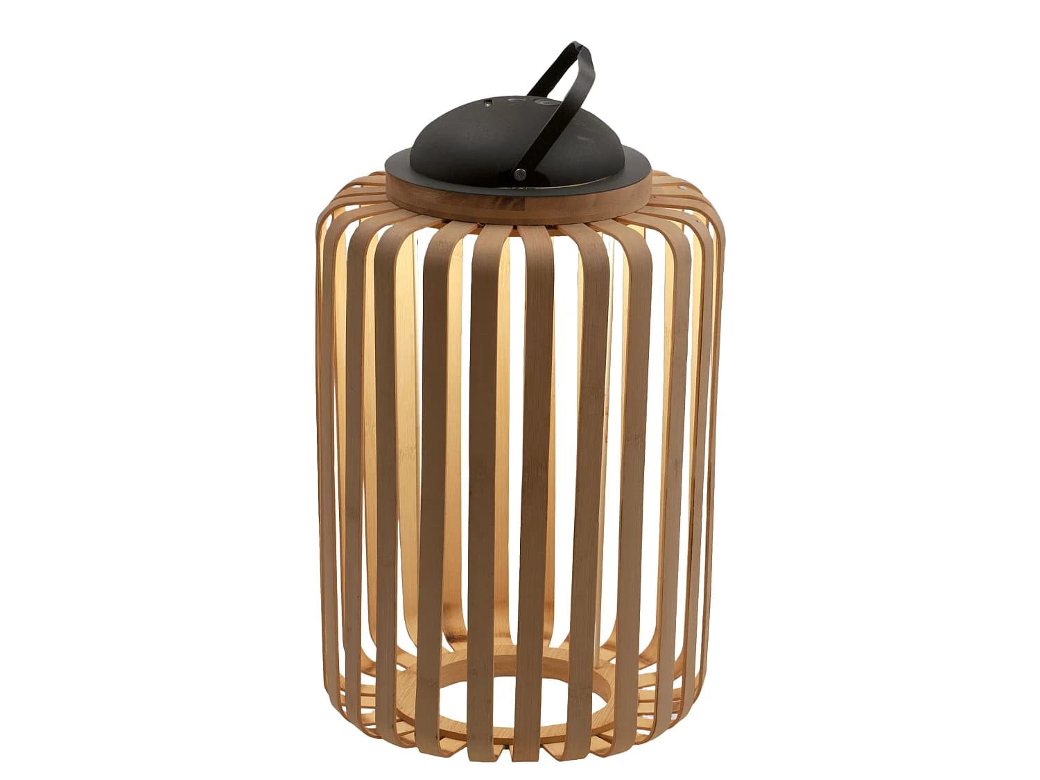 Lampe De Table À Pince Led 3 W En Métal Et Bois Finition Frêne, Ip54, Variateur Tactile, 3000 K, Classe Iii - Lampe Portable Rechargeable