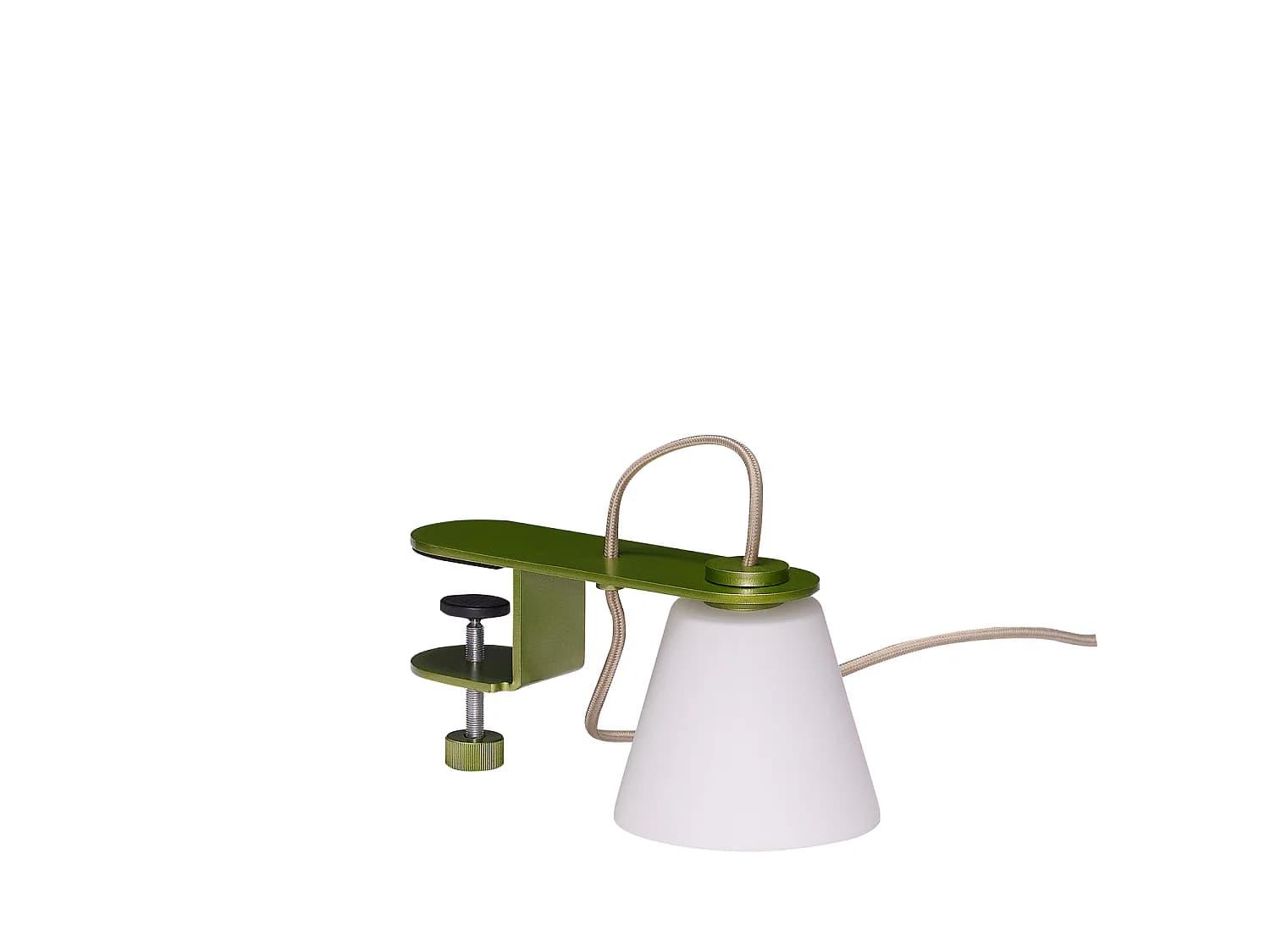 Hübsch Applique Murale Verre Métallique Vert LURE