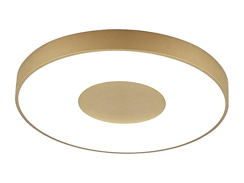 Plafondnier LED fini en or MANTRA modèle COIN